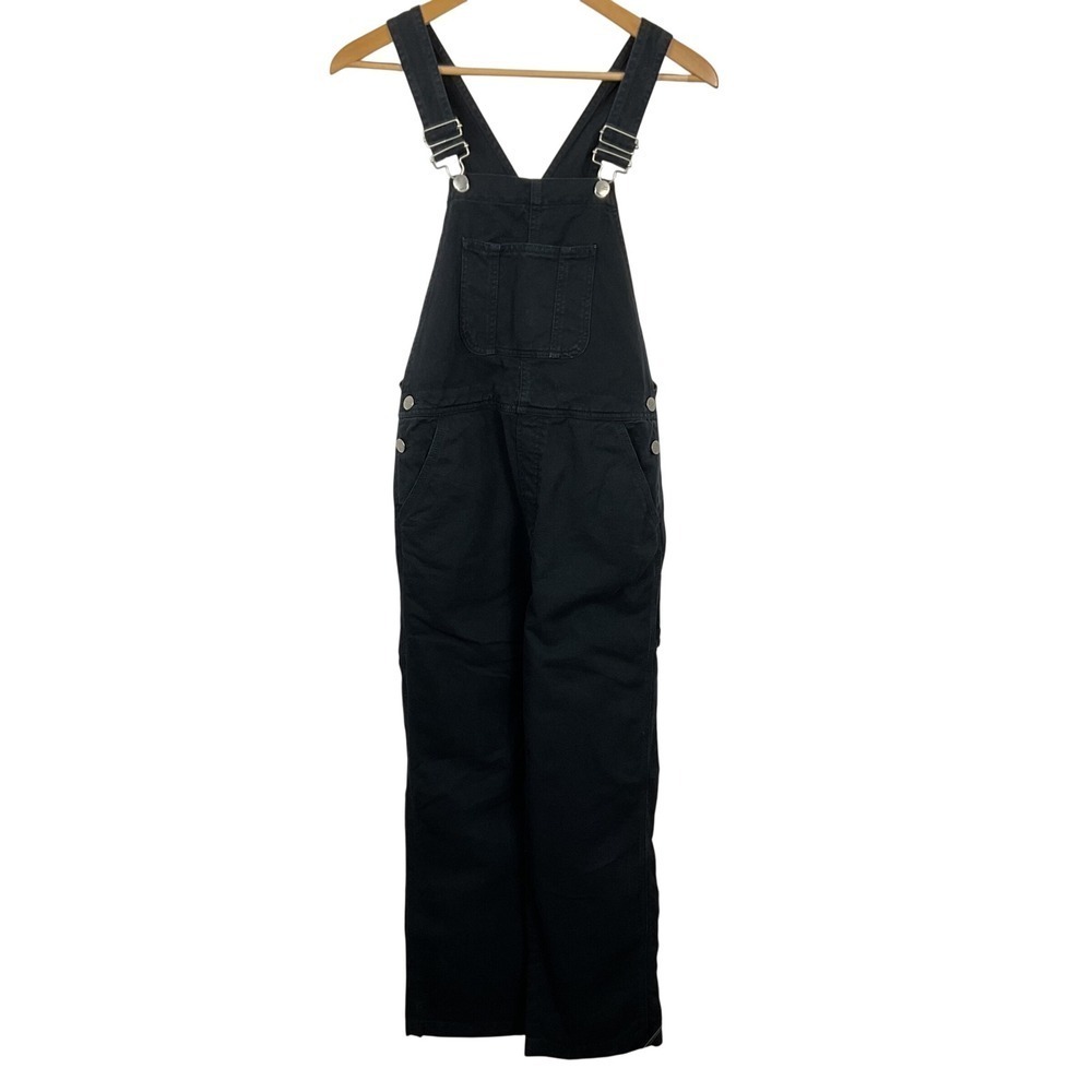 Zara MMXXI X Alastair McKimm Black Denim Overalls Kids Size M